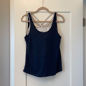 Athleta Tank Top w/ built in bra - size XS